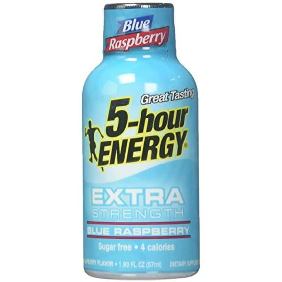 5 Hour Energy Extra Strength Blue Raspberry - Pack Of 6