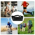 thumbnail image 6 of Unique Bargains 1 Pc Breathable Running Belt Thin Fanny Pack for Sports to Carry Phone Keys Black, 6 of 6