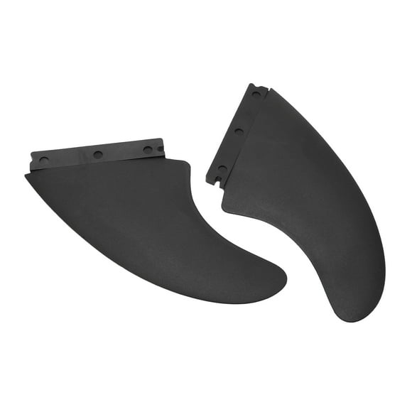 Reemplazo de aletas para tabla de surf de remo, 1 par de aletas de tabla de surf de PVC, aleta de cola para tabla de surf de remo de grado profesional