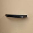 thumbnail image 1 of Amore Designs GRD1024BK Étagère en Bois Grande Noire Courbée, 1 of 1