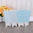 thumbnail image 5 of Spatiy 48pcs Popcorn Boxes Popcorn Bags Popcorn Container Popcorn Buckets for Movie Night Party Favors ( Stripes+ Waves+, Blue ), 5 of 7