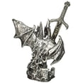 thumbnail image 2 of Dragon Collection with Sword Collectible Fantasy Decoration Figurine, 2 of 3
