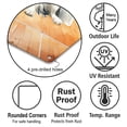 thumbnail image 4 of Happy Father's Day Papillon Playing Basketball with Best Dad Jersey Vertical Metal Aluminum Sign Pap Butterfly Dog Lover Wall Art Home Decor - 13006, 4 of 5