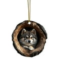 thumbnail image 2 of Dog Acrylic Christmas Ornament,Animal Ornaments for Christmas Tree,Christmas Ornaments Forest Animals Little Animals Acrylic Hanging Decoration Gift for Animal Lovers(#05), 2 of 9