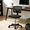 Black, variant on Kelno Small Desk Chair with Wheels Armless Low-Back Office Chair Ergonomic Adjustable Computer Desk Chair with Lumbar Support,Black
