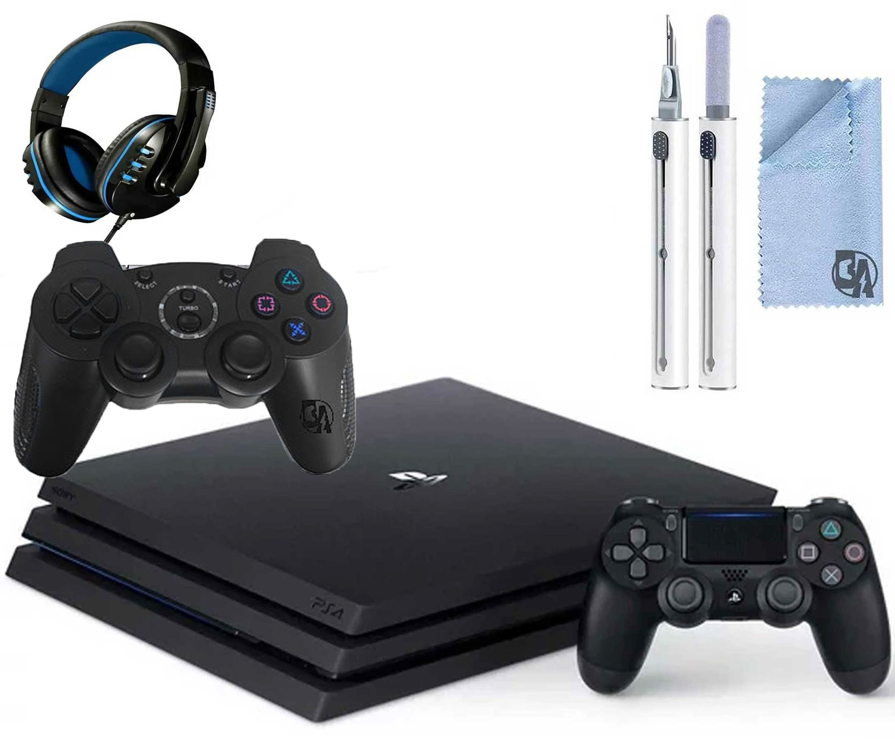Sony PlayStation 4 Pro 1TB Gaming Console with HDMI Cable and 2