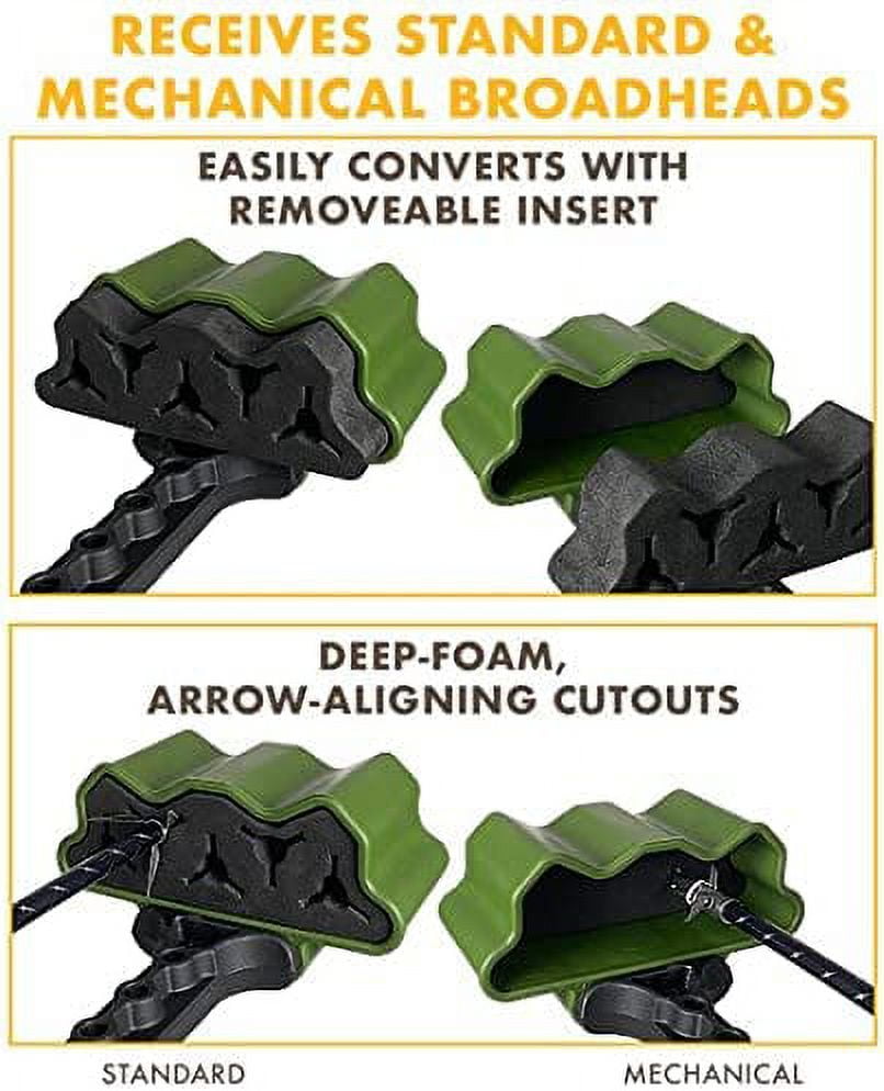 Alpine Bear Claw 3 Arrow Quiver Od Green