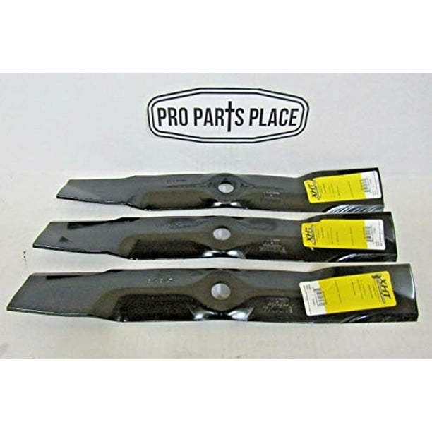 XHT 3 USA Heavy D Blades for John Deere M145476 M127500 Z425 Z435 Z445