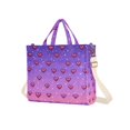 thumbnail image 7 of FORMRS Womens Corduroy Tote Bag Crossbody Shoulder Handbag with Pocket, Pixel Love, 7 of 7