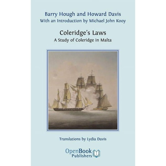 Coleridge's Laws. a Study of Coleridge in Malta., (Hardcover)
