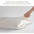 thumbnail image 4 of 2PCS Satin Pillowcase for Hair and Skin, 20"X 26" Soft Breathable Silky Pillow Cases with Envelope Closure, Cooling Pillow Protector Accessories for Women Men, 4 of 5