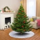 thumbnail image 5 of Ganfancp Christmas Tree Skirt Knitting Tree Skirt Apron Surface Knitting Snowflake Christmas Tree Skirt Snowflake Tree Skirt Christmas Decoration Ofertas y Liquidaciones Falda para Árbol de 90 Cm X 1, 5 of 5