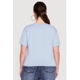 thumbnail image 4 of Women's Plus Size Wild Heart Rodeo Angel Graphic Slashed Tee, 4 of 4