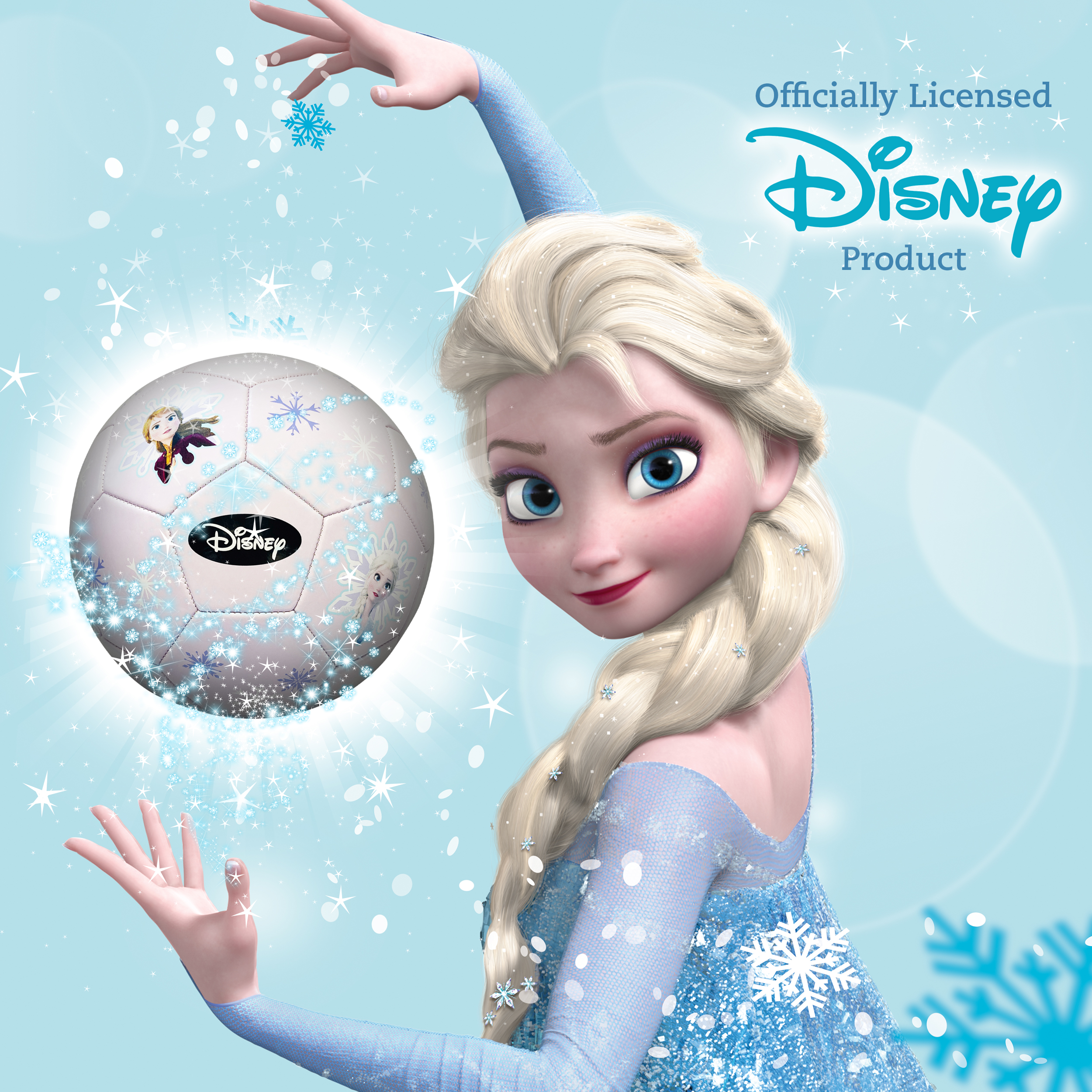 Disney Frozen Anna and Elsa Soccer Ball