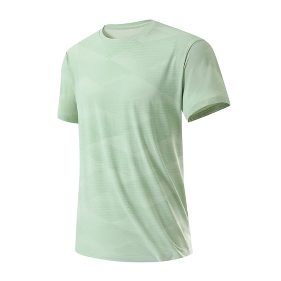 BRGZLK Short Sleeve Sun Protection Shirt For Men Round Neck Quick Dry Breathable Lightweight For Summer Outdoor Casual Sports Beach Hiking Fishing Activities