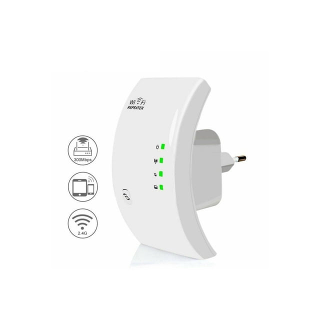 Amplificador Repetidor de Señal Wifi REMEX 300Mbps Blanco