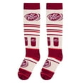 thumbnail image 6 of Cool Socks, Dr Pepper, Fun Novelty Knee High Compression Socks, 6 of 6