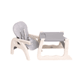 thumbnail image 3 of Silla Alta con escritorio color gris, 3 of 4