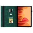 thumbnail image 4 of Allytech for Galaxy Tab A7 10.4" Case SM-T500 T505 T507, Slim Fit Multi Angle Viewing Stand Flip Cover Protective Shockproof Butterfly Design Cases for Samsung Galaxy Tab A7 10.4" - Green, 4 of 10