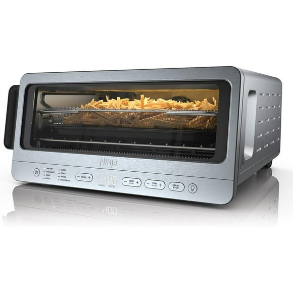 Ninja Flip Toaster 8-in-1 Oven & Air Fryer - 0.47 Cu.Ft./13.3L - Stainless Steel Open Box