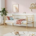 thumbnail image 6 of Tzou Metal Twin Daybed, Space-Saving Bed Frame for Guest Room, Living Room, or Dorm, 6 of 9