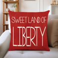 thumbnail image 1 of Pillowcase Linen Headboard Cover, Pillowcase Bedspread, Soft Cotton Fabric, Festive Independence Day Decoration, 100% Polyester, for Bedroom Decor, High-Quality Printing, Easy Care, Machine, 1 of 8