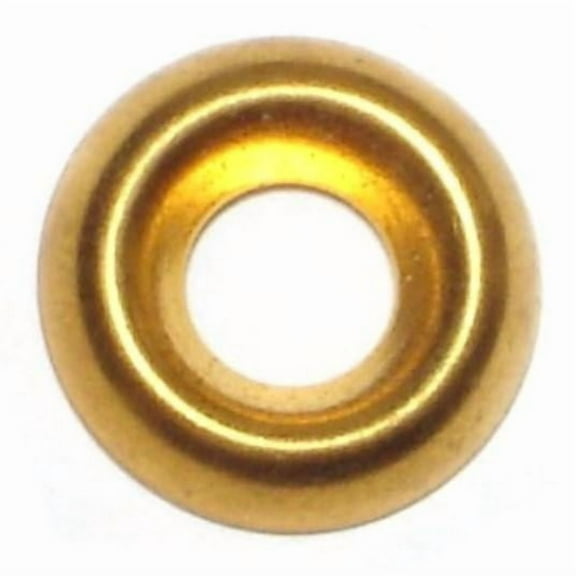 #8 x 13/64" x 17/32" Brass Finishing Washers FWB-090 (160 pcs.)