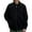 Black, variant on GigrtiJin Mens Zip up Jacket Lightweight Stand Collar Jackets Long Sleeved Casual Solid Color Jackets with Pocket