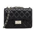 thumbnail image 5 of Bolso de cadena a cuadros Bolso bandolera de hombro para mujer, 5 of 5
