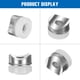 thumbnail image 5 of Uxcell 8 Pcs Sellos de Punta, Sellos de Pulverizador de Pintura Sin Aire que se Ajustan a las Varillas de Extensión de la Pistola de Pulverización, Acero de tungsteno, 5 of 6