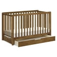 thumbnail image 2 of Carter's By DaVinci Colby 4-in-1 Convertible Crib w/ Trundle Drawer in Walnut, 2 of 6