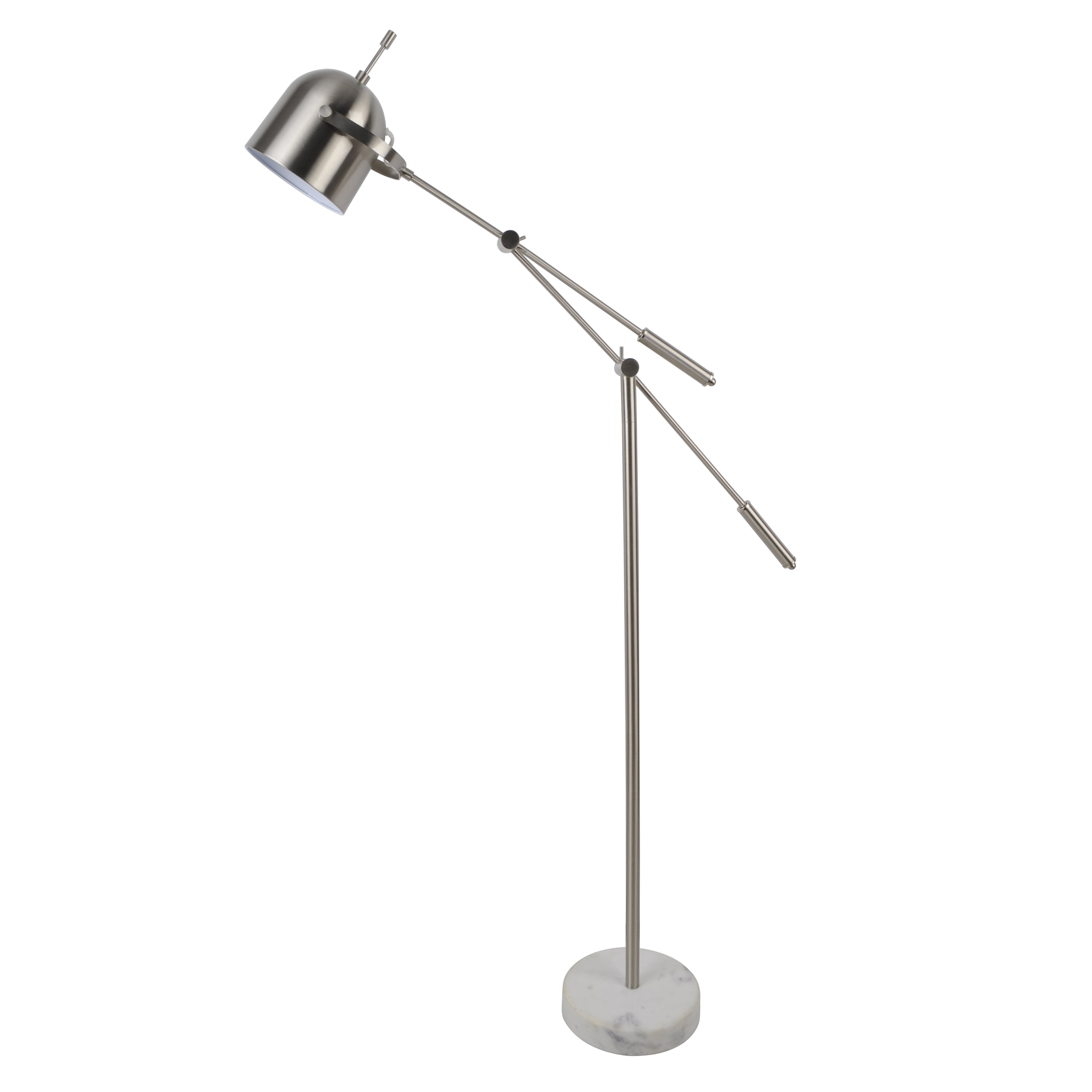 Drexel Marble Base Task Floor Lamp