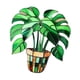 thumbnail image 2 of Letrero colgante con plantas en maceta, placa para maceta plana, regalo para amigos, arte, artesanía, maceta Estilo D, 2 of 9