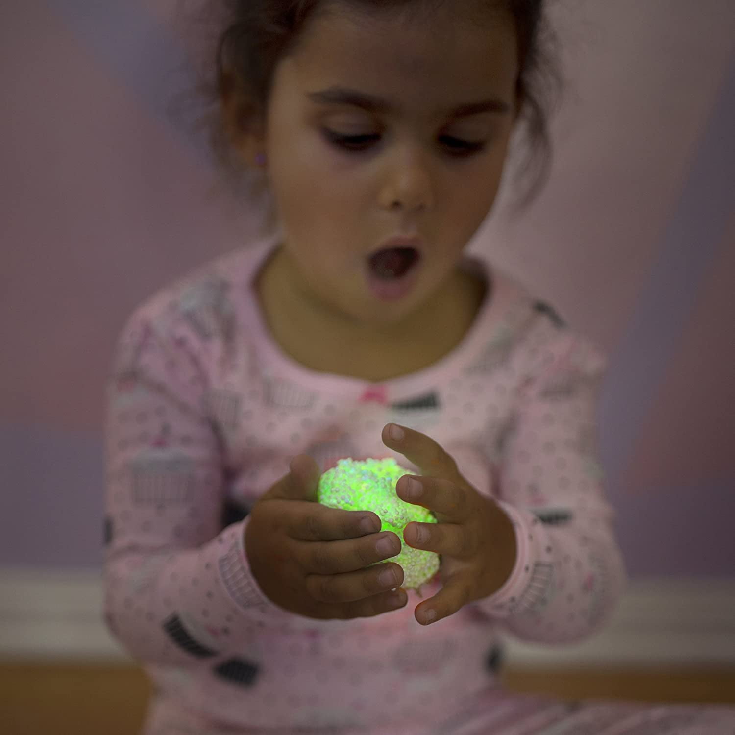 Educational Insights Playfoam Glow in the Dark Jumbo Pod, Set of 12