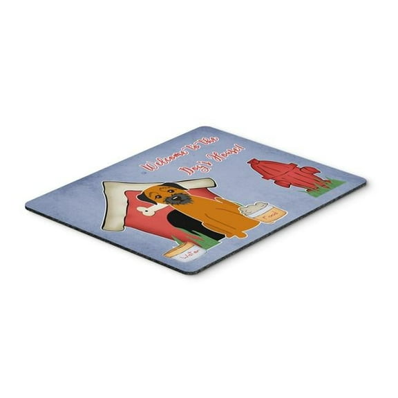 Carolines Treasures Dog House Collection Border Terrier Mouse Pad - Hot Pad or Trivet
