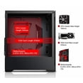 thumbnail image 3 of Funda para PC para juegos Bgears B-Voguish con vidrio templado USB3.0 E-ATX, 3 of 9