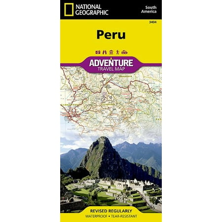 Adventure map: peru - folded map: 9781566955485