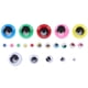 thumbnail image 4 of Ojos de peluche, ojos de mueca, ojos de mueca en caja, ojos de mueca de plástico de color, para nios LHCER 1, 4 of 8