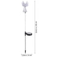 thumbnail image 2 of LOVEVER 1pc Solar Angel Light LED Outdoor Light Waterproof Landscape Lights Garden Lamp, 2 of 6