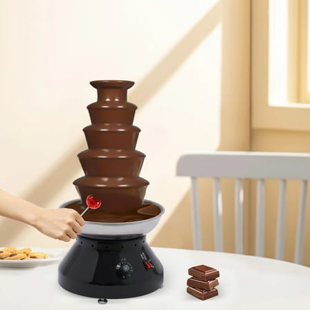Commercial Chocolate Fountain, Food Grade Stainless Steel with Removable Parts, 3000ml Capacity, Ideal for Buffets and Parties