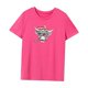 thumbnail image 3 of Camiseta de verano casual con cuello redondo para mujer para ir de compras, calle, playa, desplazamientos L, 3 of 7