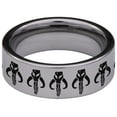 thumbnail image 4 of Mandalorian Tungsten Carbide Ring, 4 of 9