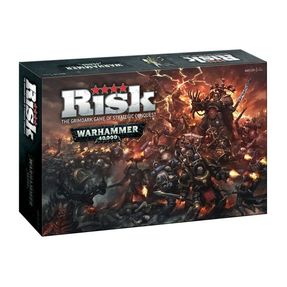 USAOPOLY RiskWarhammer 40,000 40K Strategy Board Game Official Warhammer 40K Edition, Themed Risk Game
