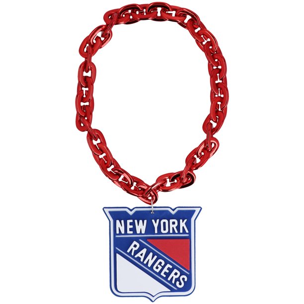Red New York Rangers Team Logo Fan Chain