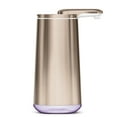 thumbnail image 4 of simplehuman 9 oz. Touch-Free Automatic Rechargeable Sensor Liquid Soap Dispenser, White Stainless Steel, 4 of 6