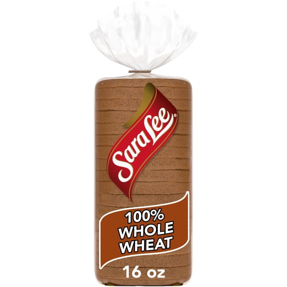 Sara Lee Whole Wheat Bread, 16 oz, Wheat Bread, Bag