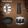 thumbnail image 7 of 51mm Espresso Accessories Kit, Dual Head Coffee Leveler, WDT Tool and Dosing Funnel Set For Delonghi 51 mm Espresso Machines & Portafilters, 7 of 7