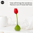thumbnail image 4 of Infusor de té OTOTO Cute Tulip, hojas sueltas, para té, 4 of 7