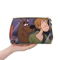 thumbnail image 3 of Saiise Scooby-Doo Print Makeup Bag PU Leather Travel Makeup Bag Organizer Makeup Pouch, Portable Cosmetic Bags for Women,Cute Make Up Bag for Travel Size Toiletries Accessories Brushes, 3 of 7