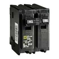 Square D HOM230CP Homeline 30-Amp Double-Pole Circuit Breaker - Quantity 5